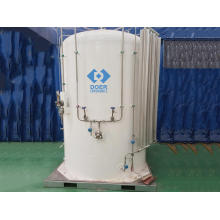 Optimized industrial medical microbulk gas storage tank
